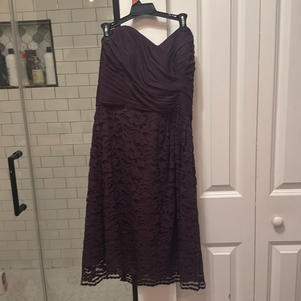 Womens Davids Brilad bride’s maiden dress(worn once)size 10